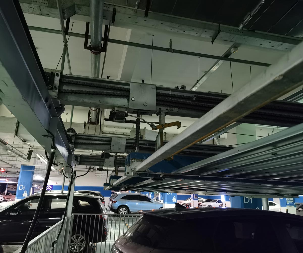理塘二層PSH型機械式停車設備